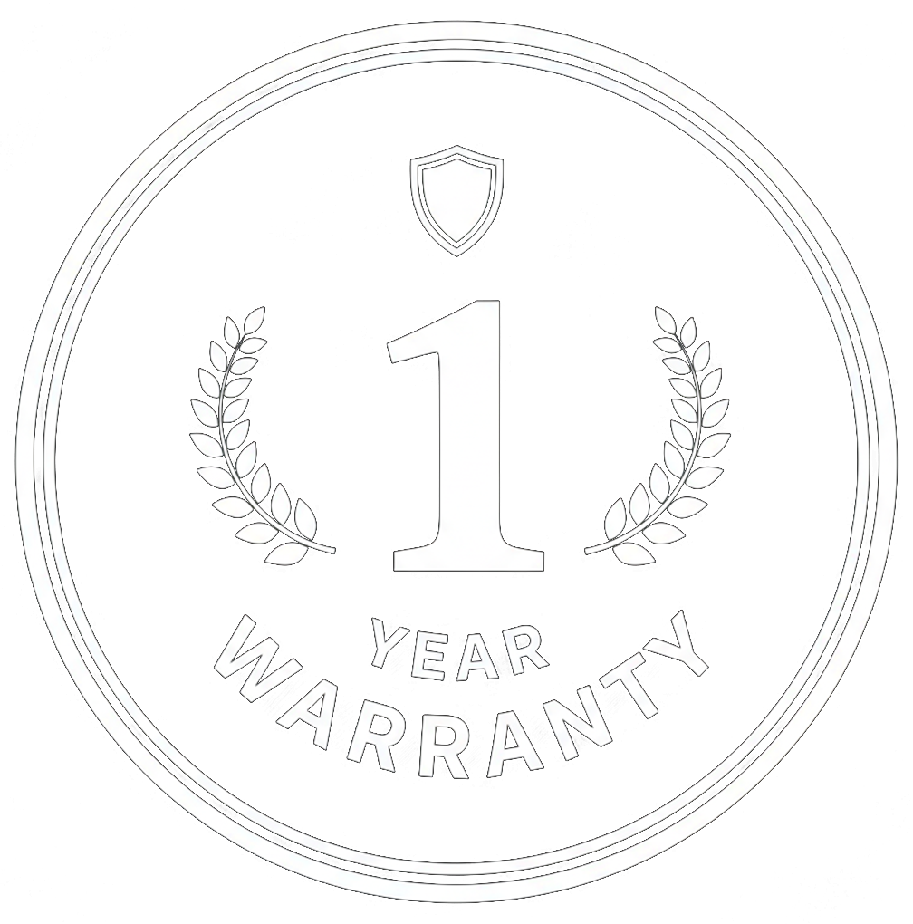 1 Year Warranty