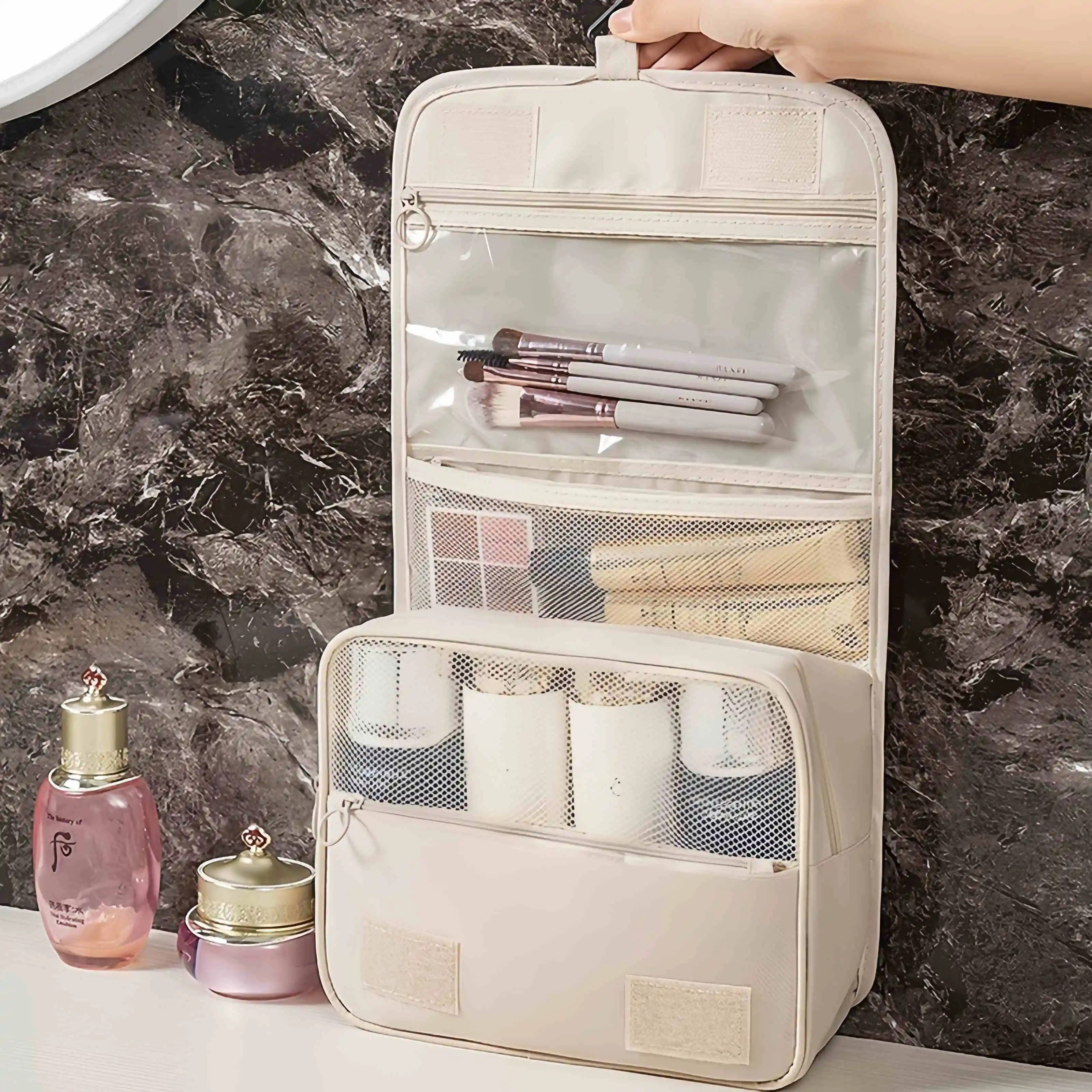Ellarune Travel Hanging Makeup Bag